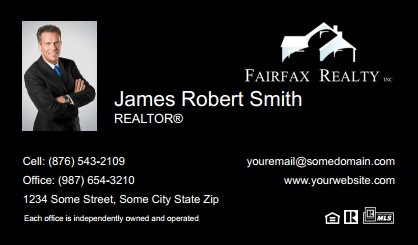 Fairfax-Realty-Business-Card-Compact-With-Small-Photo-TH25B-P1-L3-D3-Black