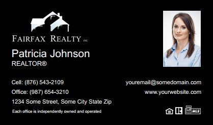 Fairfax-Realty-Business-Card-Compact-With-Small-Photo-TH26B-P2-L3-D3-Black