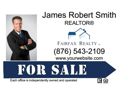 Fairfax Realty Inc Real Estate Yard Signs FRI-PAN1824CPD-001