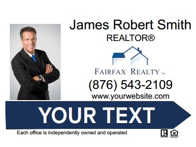 Fairfax Realty Inc Real Estate Yard Signs FRI-PAN1824CPD-002