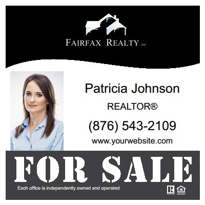 Fairfax Realty Inc Yard Signs FRI-PAN2424AL-004