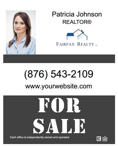  Fairfax Realty Inc Yard Signs FRI-PAN3024AL-001