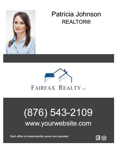  Fairfax Realty Inc Yard Signs FRI-PAN3024AL-002