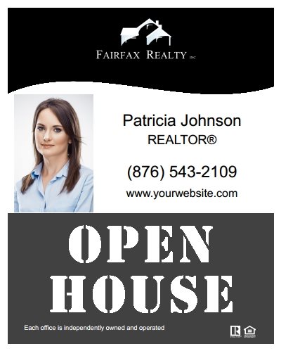  Fairfax Realty Inc Yard Signs FRI-PAN3024AL-006