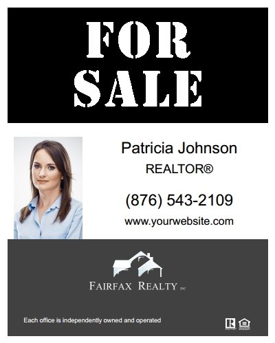  Fairfax Realty Inc Yard Signs FRI-PAN3024AL-007