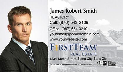 First-Team-Real-Estate-Business-Card-Compact-With-Full-Photo-TH13-P1-L1-D1-White-Others