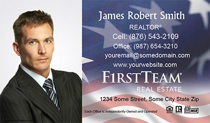 First-Team-Real-Estate-Business-Card-Compact-With-Full-Photo-TH15-P1-L3-D1-Flag