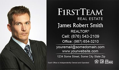 First-Team-Real-Estate-Business-Card-Compact-With-Full-Photo-TH17-P1-L3-D3-Black-Others