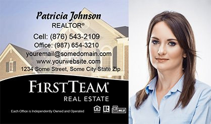 First-Team-Real-Estate-Business-Card-Compact-With-Full-Photo-TH17-P2-L3-D3-Black-Others