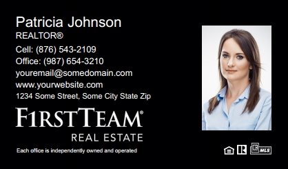 First-Team-Real-Estate-Business-Card-Compact-With-Medium-Photo-TH18B-P2-L3-D3-Black