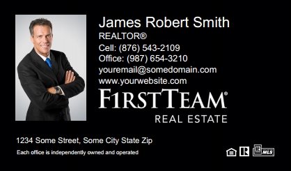 First-Team-Real-Estate-Business-Card-Compact-With-Medium-Photo-TH19B-P1-L3-D3-Black