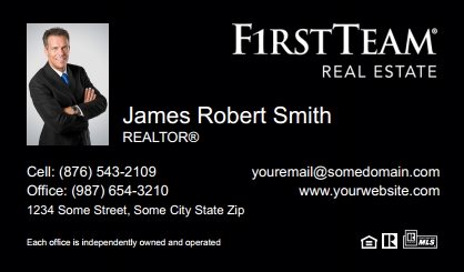 First-Team-Real-Estate-Business-Card-Compact-With-Small-Photo-TH01B-P1-L3-D3-Black