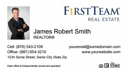 First-Team-Real-Estate-Business-Card-Compact-With-Small-Photo-TH01W-P1-L1-D1-White