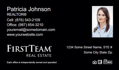 First-Team-Real-Estate-Business-Card-Compact-With-Small-Photo-TH05B-P2-L3-D3-Black