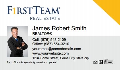 First-Team-Real-Estate-Business-Card-Compact-With-Small-Photo-TH12C-P1-L1-D1-White-Others