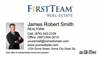 First-Team-Real-Estate-Business-Card-Compact-With-Small-Photo-TH13W-P1-L1-D1-White