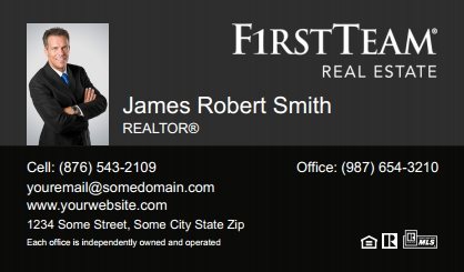 First-Team-Real-Estate-Business-Card-Compact-With-Small-Photo-TH14C-P1-L3-D3-Black-Others