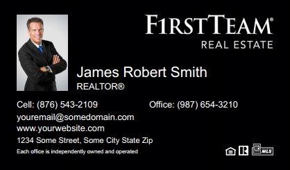 First-Team-Real-Estate-Business-Card-Compact-With-Small-Photo-TH15B-P1-L3-D3-Black