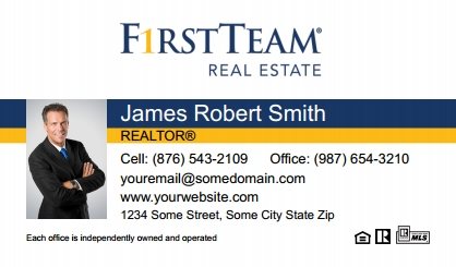 First-Team-Real-Estate-Business-Card-Compact-With-Small-Photo-TH16C-P1-L1-D1-Blue-White-Others