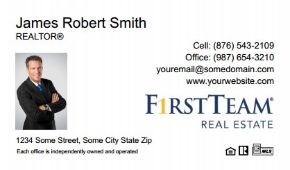 First-Team-Real-Estate-Business-Card-Compact-With-Small-Photo-TH21W-P1-L1-D1-White