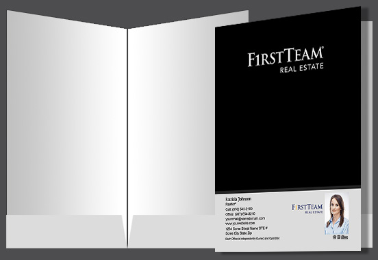 First Team Real Estate Presentation Folders FTRE-PF-003