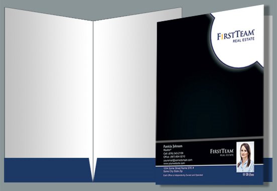 First Team Real Estate Presentation Folders FTRE-PF-009
