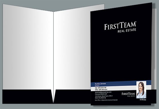 First Team Real Estate Presentation Folders FTRE-PF-011