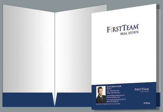 First Team Real Estate Presentation Folders FTRE-PF-015