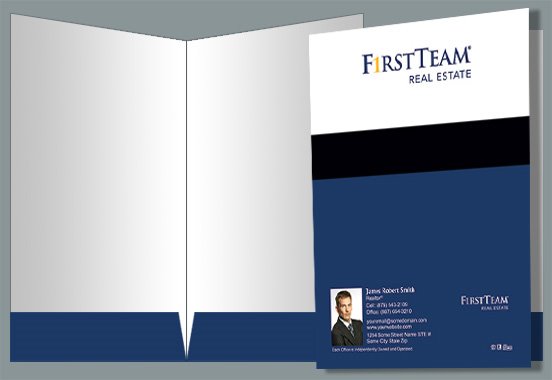 First Team Real Estate Presentation Folders FTRE-PF-017