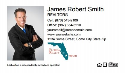 Florida Realty Business Card Labels FRMC-BCL-002