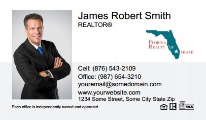 Florida Realty Business Cards FRMC-BC-007