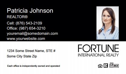 Fortune-International-Business-Card-Compact-With-Small-Photo-T1-TH22BW-P2-L1-D1-Black-White