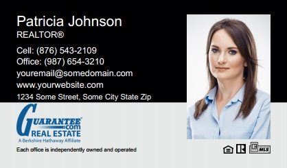 Guarantee Real Estate Business Cards GRE-BC-003