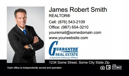 Guarantee Real Estate Business Cards GRE-BC-005