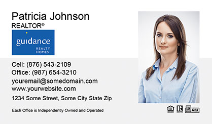 Guidance Realty Business Cards GRH-BC-002