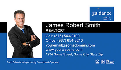 Guidance Realty Business Card Labels GRH-BCL-003