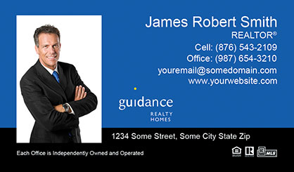 Guidance-Realty-Business-Card-Core-With-Full-Photo-TH54-P1-L1-D3-Blue-Black