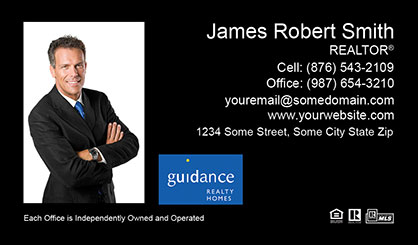 Guidance-Realty-Business-Card-Core-With-Full-Photo-TH55-P1-L1-D3-Black