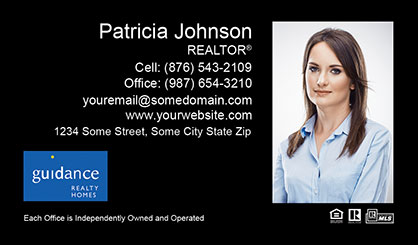 Guidance-Realty-Business-Card-Core-With-Full-Photo-TH55-P2-L1-D3-Black