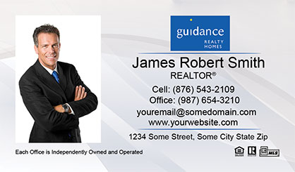 Guidance-Realty-Business-Card-Core-With-Full-Photo-TH61-P1-L1-D1-White-Others