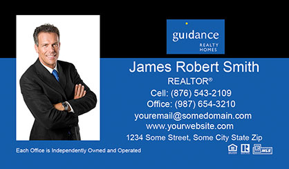 Guidance-Realty-Business-Card-Core-With-Full-Photo-TH65-P1-L1-D3-Blue-Black