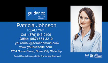 Guidance-Realty-Business-Card-Core-With-Full-Photo-TH65-P2-L1-D3-Blue-Black