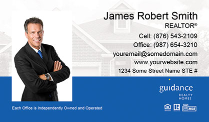 Guidance-Realty-Business-Card-Core-With-Full-Photo-TH68-P1-L1-D3-Blue-White-Others