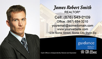 Guidance-Realty-Business-Card-Core-With-Full-Photo-TH76-P1-L1-D3-Black-Others