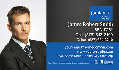 Guidance-Realty-Business-Card-Core-With-Full-Photo-TH78-P1-L1-D3-Black-Blue