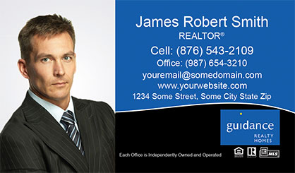 Guidance-Realty-Business-Card-Core-With-Full-Photo-TH81-P1-L1-D3-Black-Blue-White