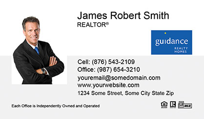 Guidance-Realty-Business-Card-Core-With-Medium-Photo-TH51-P1-L1-D1-White-Others
