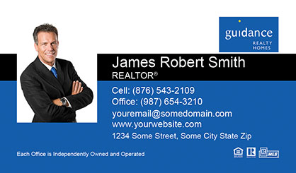 Guidance-Realty-Business-Card-Core-With-Medium-Photo-TH52-P1-L1-D3-Blue-Black-White