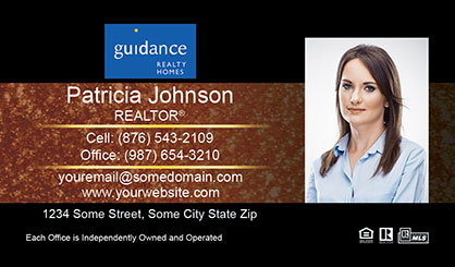 Guidance-Realty-Business-Card-Core-With-Medium-Photo-TH60-P2-L1-D3-Black-Others