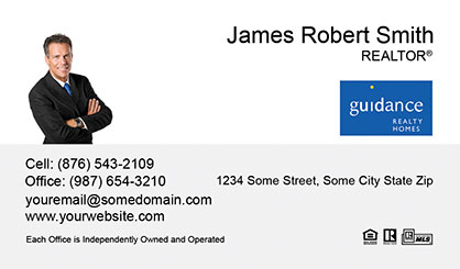 Guidance-Realty-Business-Card-Core-With-Small-Photo-TH51-P1-L1-D1-White-Others